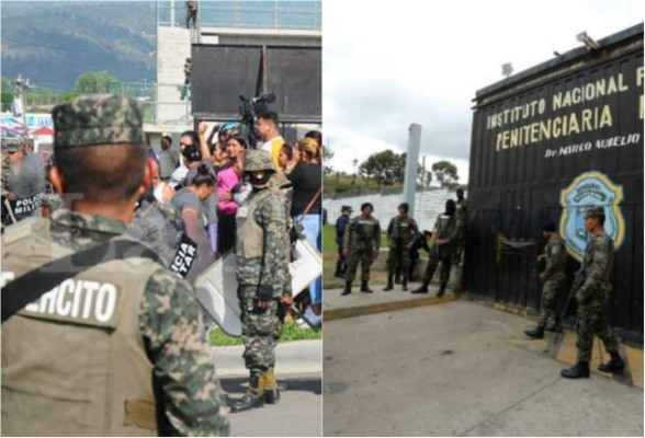 Amotinamiento de presos en la cárcel de Támara