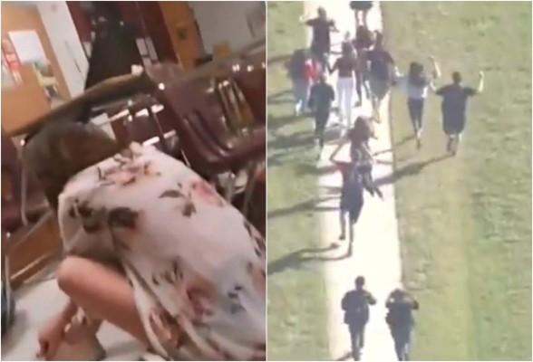 Video: Así fue el terror que se vivió en el tiroteo en escuela de Florida