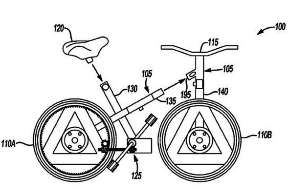 Ford solicita la patente de un auto que puede ser bicicleta