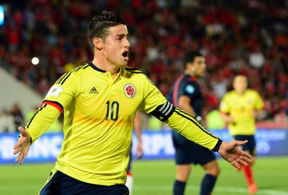 Colombia sacó un empate de Chile