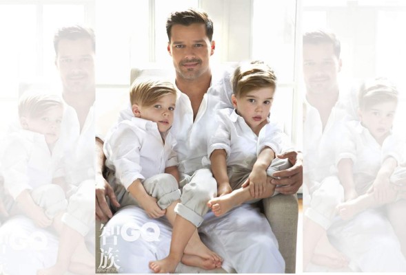 Hijo a Ricky Martin: 'Papá, ¿yo he estado en tu barriguita?'