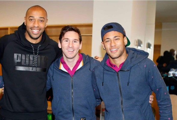 El lapidario consejo de Thierry Henry a Neymar para salir de la sombra de Messi