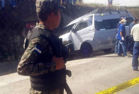 Matan a motorista de rapidito en autopista que conduce a Puerto Cortés