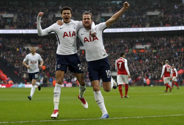 Video: Tottenham le ganó al Arsenal en el derbi londinense