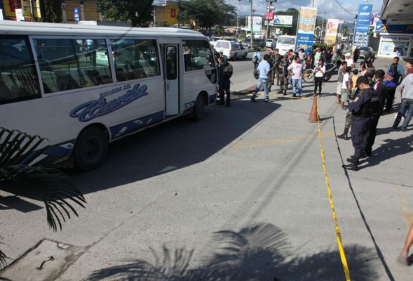 Honduras: Matan a motorista y ayudante de bus en asalto