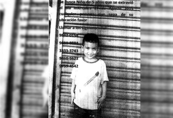 Buscan a niño robado en el barrio Concepción de San Pedro Sula
