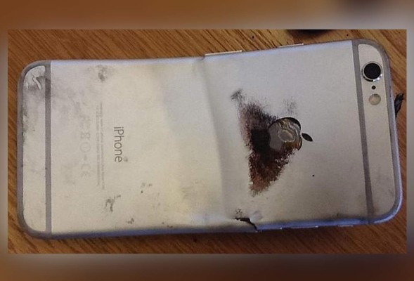 iPhone 6 explota en bolsillo de un hombre