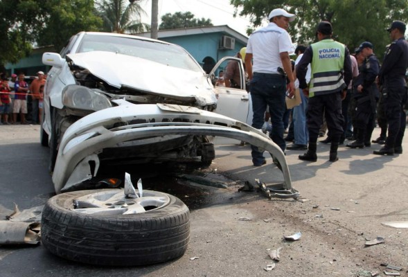 Balacera deja dos muertos en La Unión de San Pedro Sula