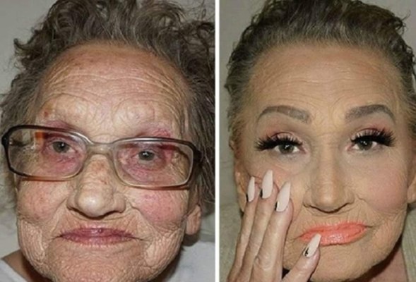 La increíble transformación de una abuela de 80 años