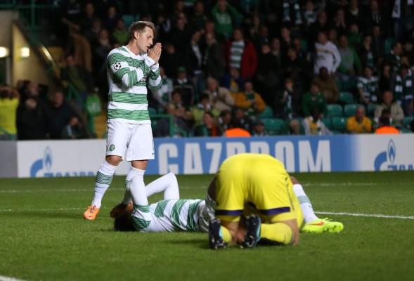 Un error de Emilio Izaguirre deja eliminado de la Champions al Celtic