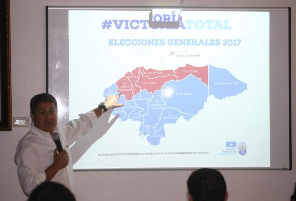 Juan Orlando asegura que el voto rural le da la victoria