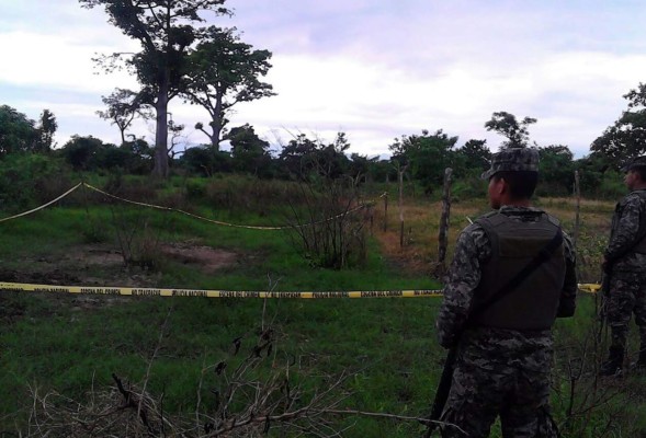 Encuentran cementerio clandestino en San Pedro Sula