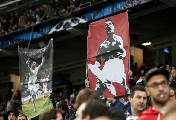 El Bernabéu se volcó con Cristiano Ronaldo