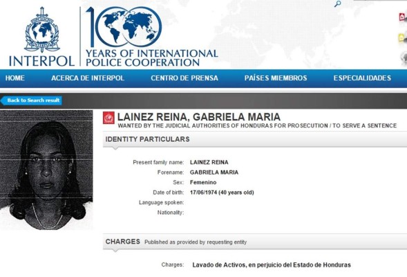 Interpol captura en Panamá a otra implicada en el desfalco de IHSS