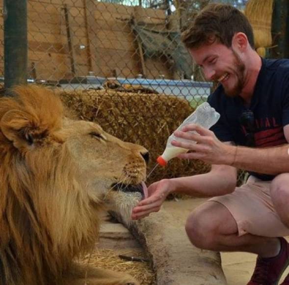 El joven disfrutaba de los animales y así lo demostraba en su cuenta oficial de Instagram guii_fadinii.