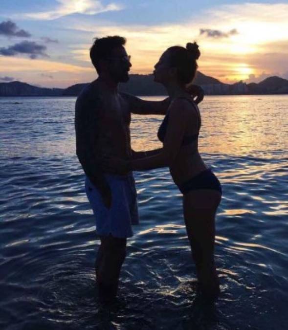 Ezequiel Lavezzi no se separó, a su mujer le hackearon la cuenta de Instagram.