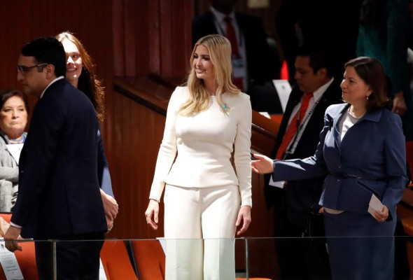 Ivanka Trump, sinónimo de elegancia y sobriedad en la investidura de AMLO
