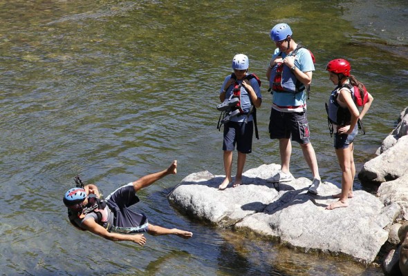 El rafting, una actividad en Honduras solo apta para valientes