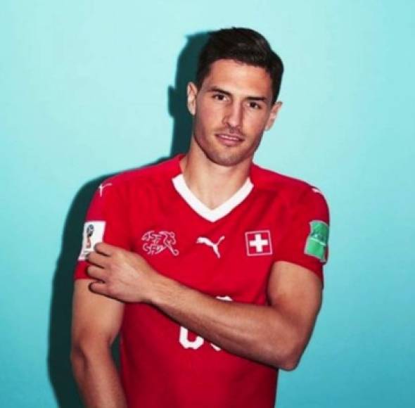 Fabian Schär: El futbolista suizo es otro de los rostros bellos del grupo E en el Mundial de Rusia.