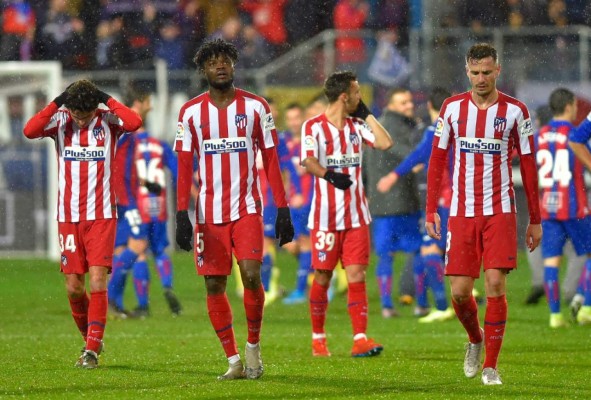 Atlético de Madrid cae ante Eibar y se aleja de la cima