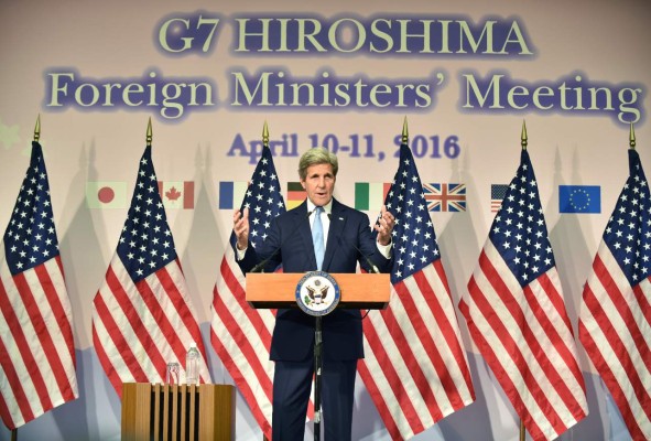 Histórica visita de John Kerry a Hiroshima