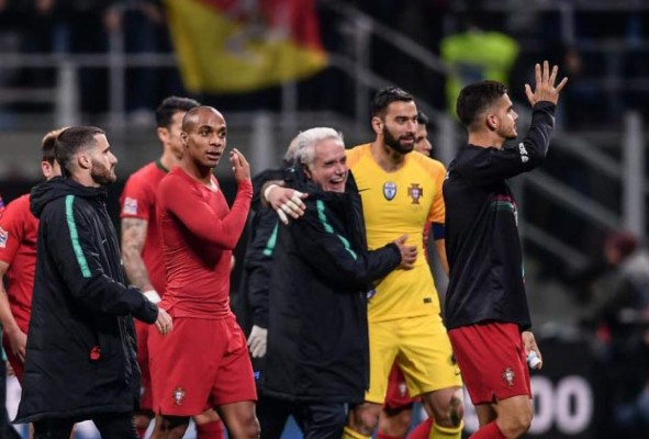 Sin Cristiano Ronado, Portugal empata ante Italia y avanza en la Liga de Naciones