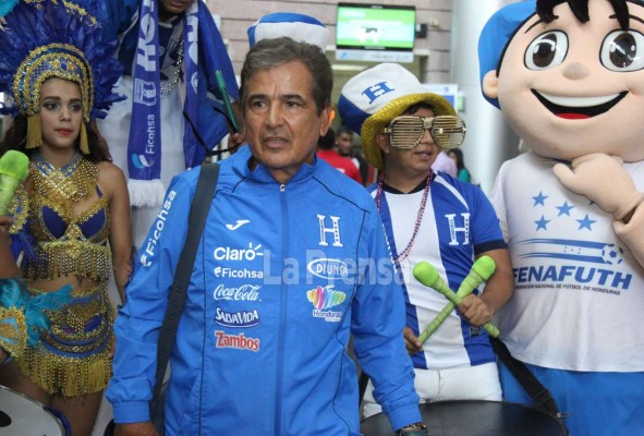 La Selección de Honduras se marchó rumbo a Costa Rica