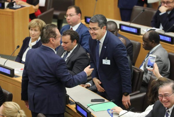 Juan Orlando Hernández asegura en la ONU que hay avances en salud