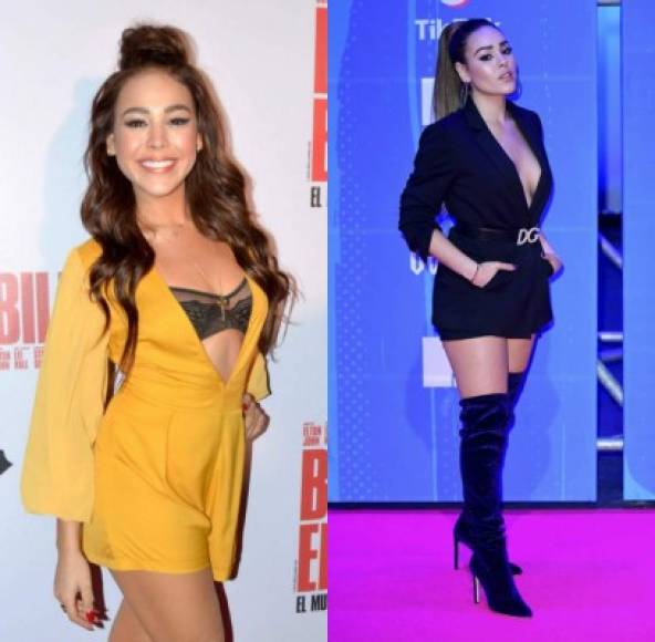 Hace unos meses Danna Paola fue criticada por decir 'las mujeres somos hermosas como seamos', cuando ella no ha aceptado su belleza natural y recurrido a las cirugías para impulsar su carrera.