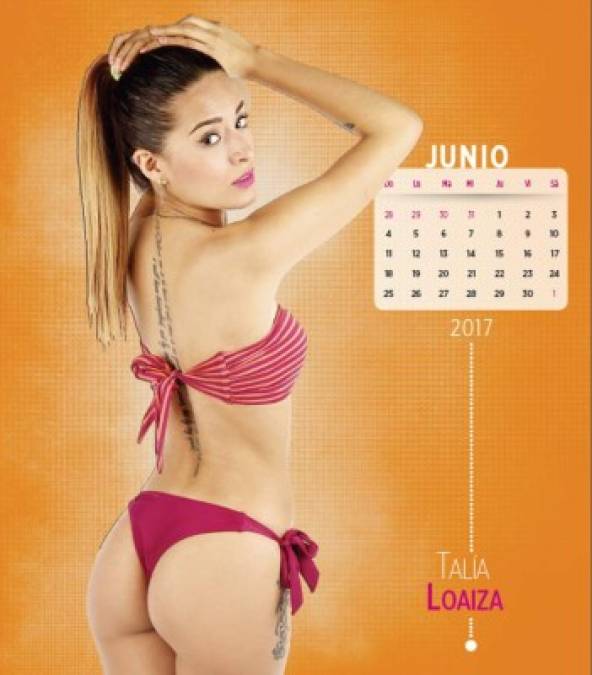 Junio. Disfruta el mes más hot del año con Talia Loaiza.