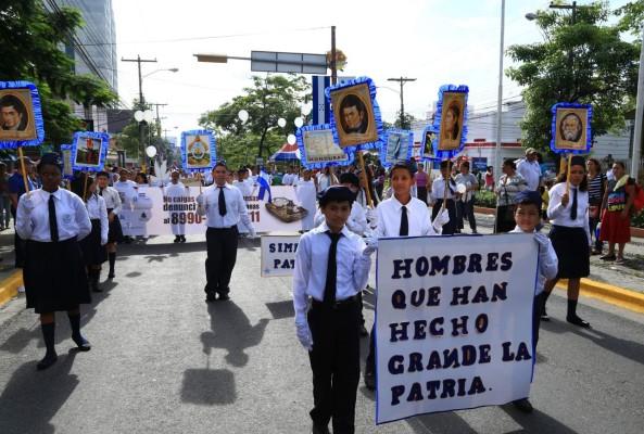 Más de 32 escuelas desfilarán el próximo lunes en San Pedro Sula