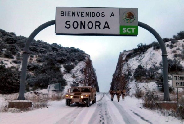 Fuertes nevadas golpearán el norte y centro de México