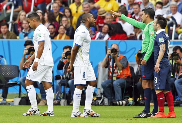 Debut humillante de Honduras con dura derrota frente a Francia