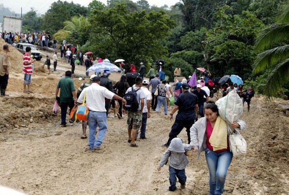 L26 millones en pérdidas dejan lluvias en el litoral atlántico