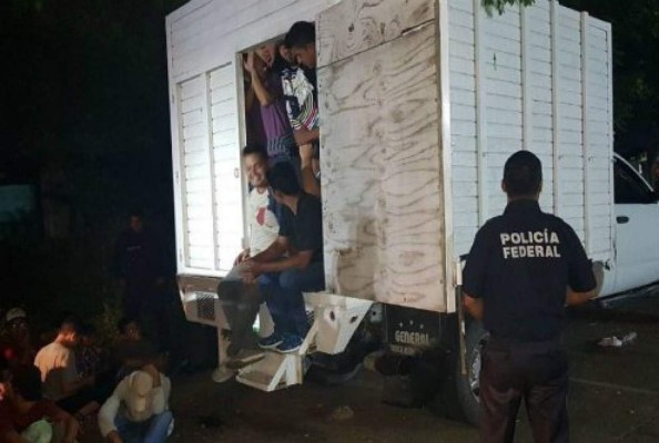 Rescatan a 43 inmigrantes en México, la mayoría hondureños