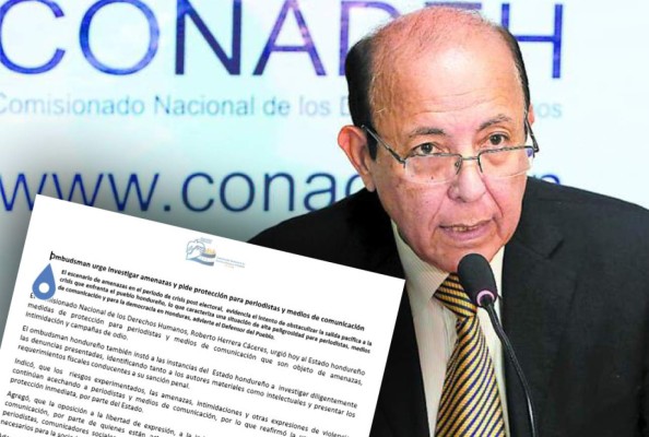 Derechos Humanos urge investigar amenazas y pide protección para periodistas