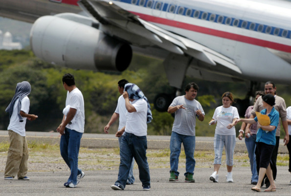 Más de 70 mil hondureños fueron deportados de EUA y México