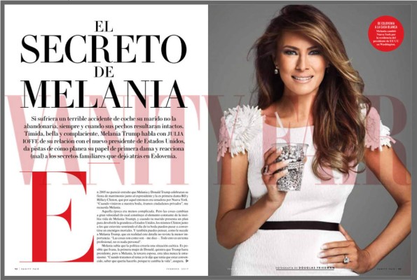 Melania Trump protagoniza portada de Vanity Fair México