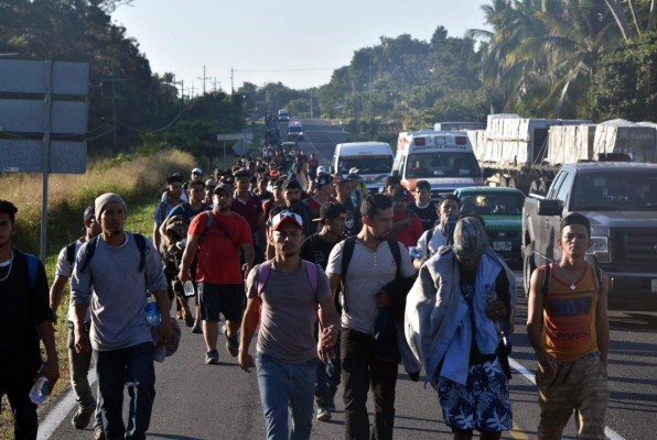 México alerta de entrada del doble de migrantes sin caravanas