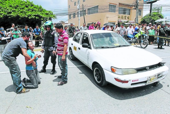 Por extorsión habrían asesinado a taxista en Tegucigalpa