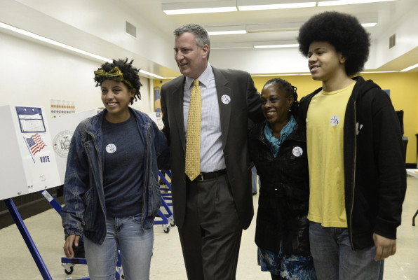 Bill de Blasio, electo alcalde de Nueva York