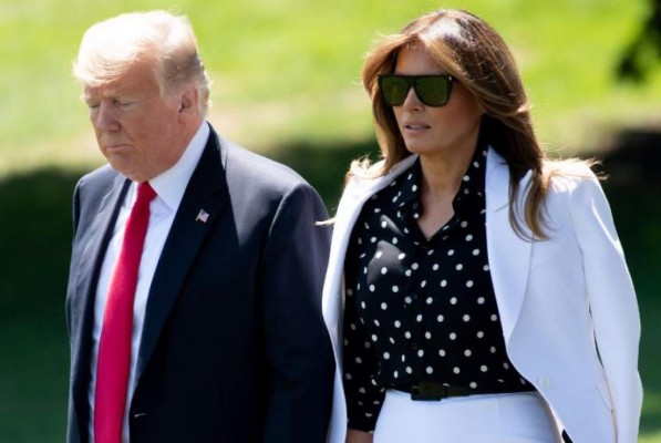 Melania habla por primera vez de las supuestas infidelidades de Trump