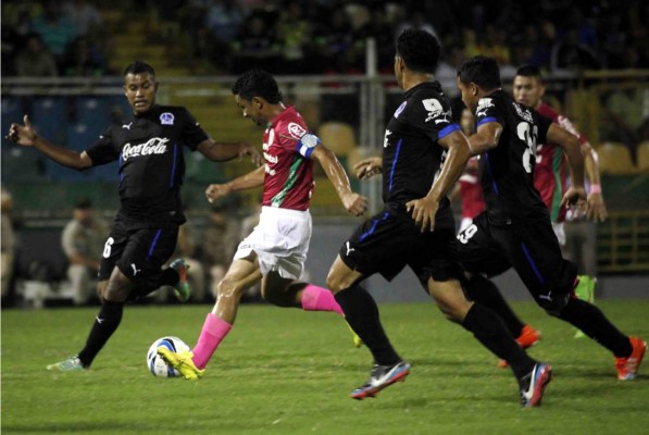 Empate de infarto entre Marathón y Olimpia en el Morazán