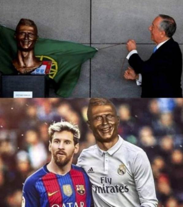 Y con ustedes la nueva cara de Cristiano Ronaldo...