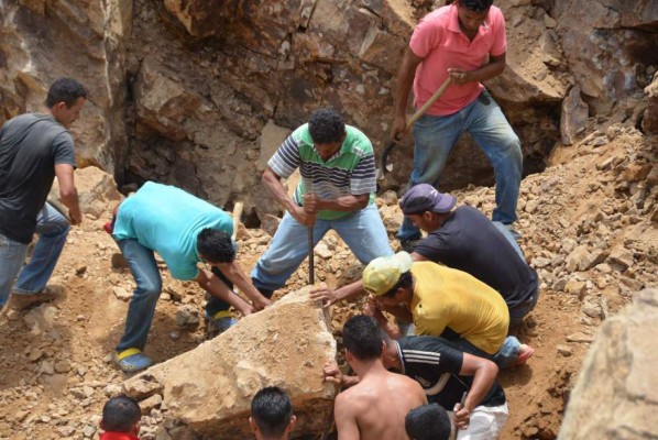 Encuentran cadáver de uno de los mineros soterrados en Choluteca