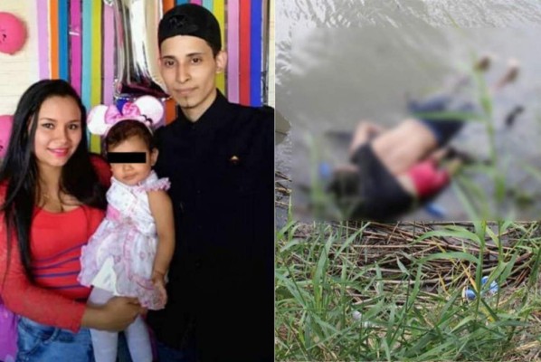 Inicia traslado de cuerpos de padre e hija salvadoreños ahogados en río Bravo