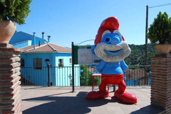 Júzcar, el pueblo pitufo en España