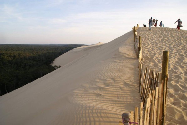 La duna de Pilat, un atractivo gran mar de arena