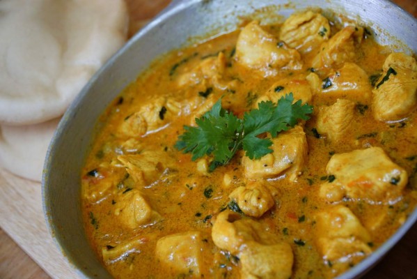 Cómo preparar pollo al curry