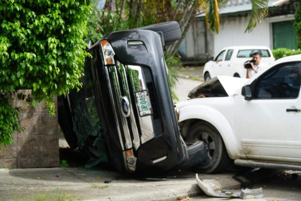 Accidente deja tres heridos en San Pedro Sula